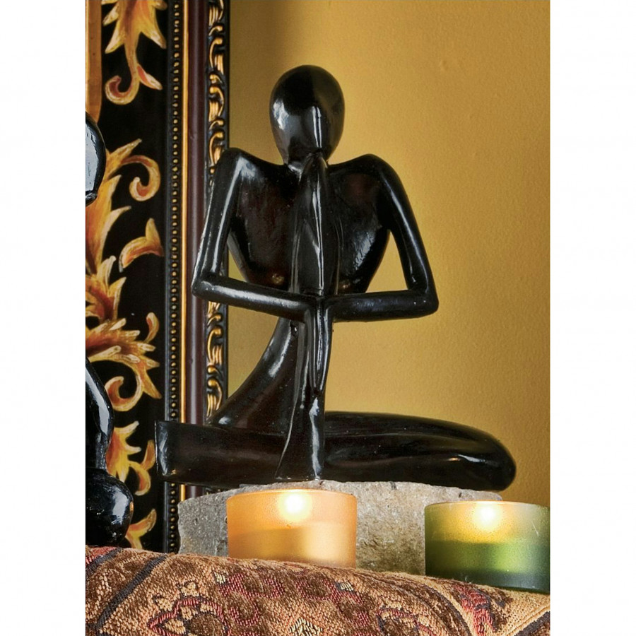 Toscano Authentic Balinese Yogi Meditation Sculpture
