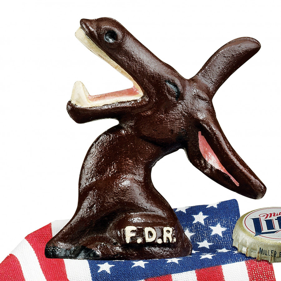 Toscano - FDR Democratic Party Donkey Bottle Opener