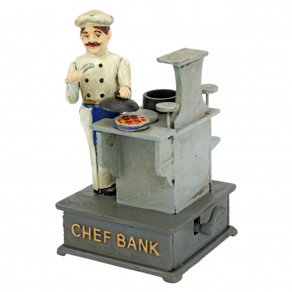 Toscano - Chef Mechanical Coin Bank