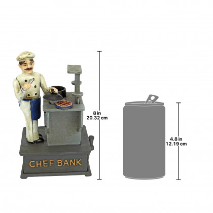 Toscano - Chef Mechanical Coin Bank