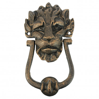Toscano 10 Downing Street Lion Authentic Door Knocker - Iron