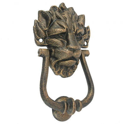 Toscano 10 Downing Street Lion Authentic Door Knocker - Iron