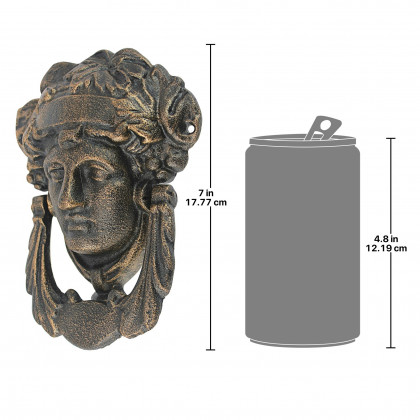 Toscano - Athena Goddess of Arts and Literature Door Knocker