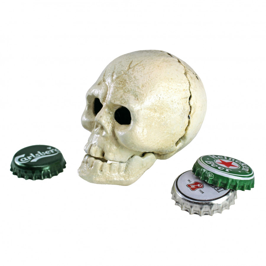 Toscano - Pop Your Top Skeleton Skull Bottle Opener