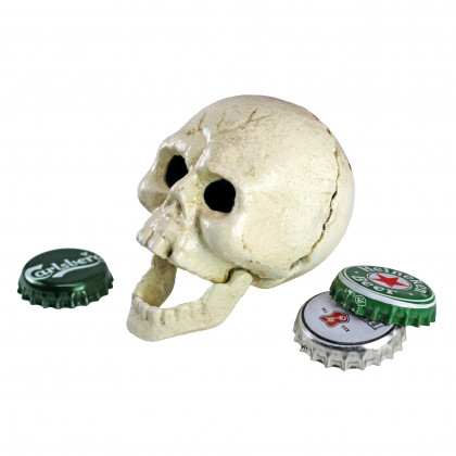 Toscano - Pop Your Top Skeleton Skull Bottle Opener