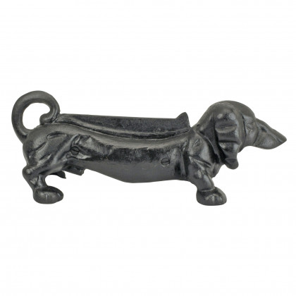 Toscano - Weiner Dog Boot Scraper Dachshund Dog Statue