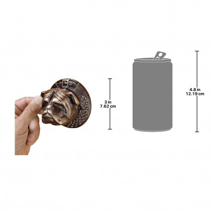 Toscano - Bulldog Authentic Door Knocker