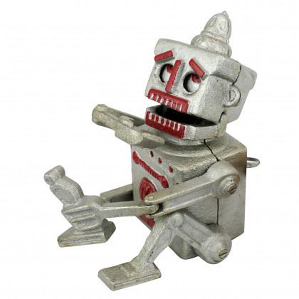 Toscano - Robert the Robot Mechanical Coin Bank