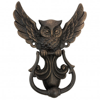 Toscano - Mystical Spirit Owl Authentic Door Knocker