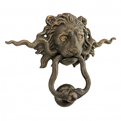 Toscano - Lion and the Snake French Royalty Decorative Door Knocker