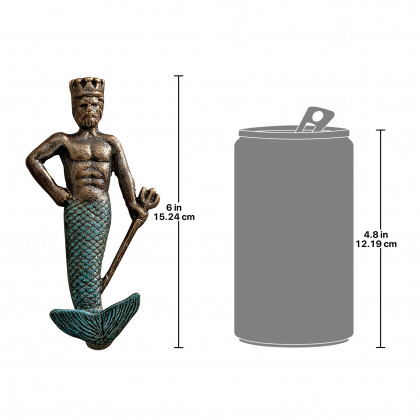 Toscano - Neptune Hook in Foundry Cast Iron