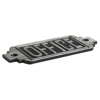 Toscano Streamlined Art Deco Office Door Sign