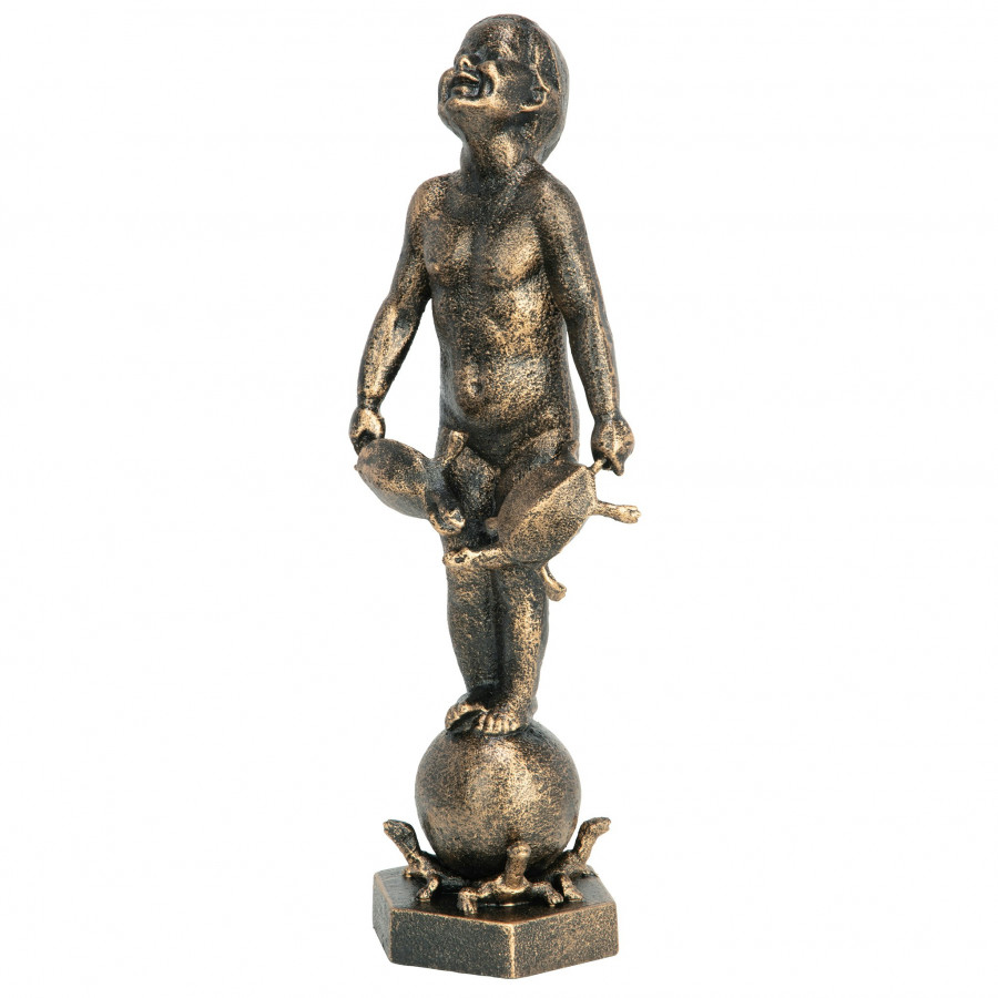 Toscano - Turtle Boy Statue