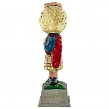 Toscano - Silver King Golf Ball Advertisement Golfer Statue