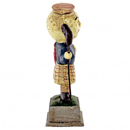 Toscano - Silver King Golf Ball Advertisement Golfer Statue