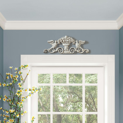 Toscano - Ornamental Architectural Pediment Urn