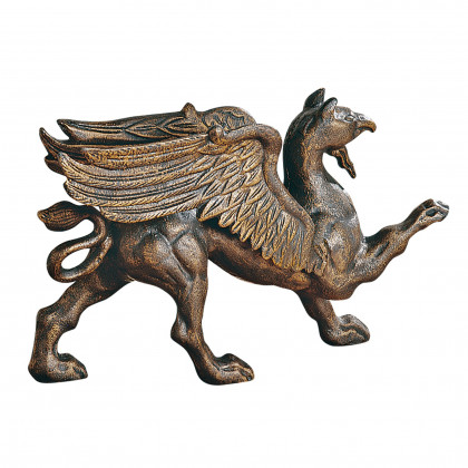 Toscano - The Growling Griffin Authentic Doorstop in Cast Iron