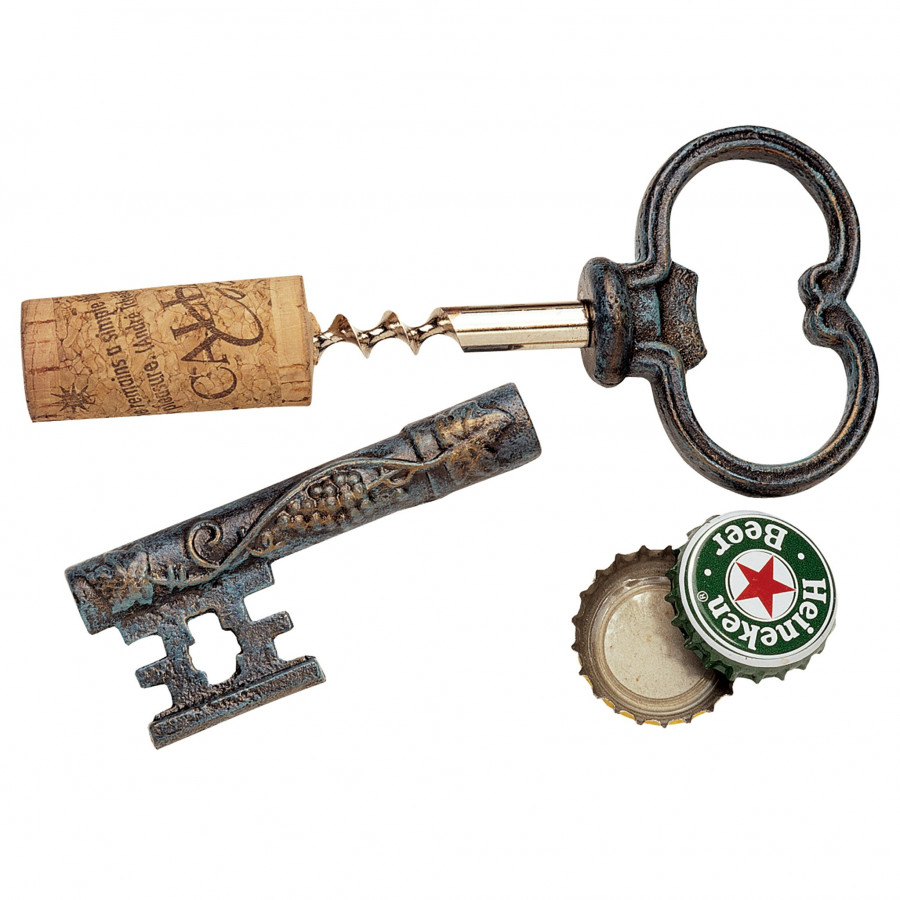 Toscano - The Bishop Church Key Corkscrew and Bottle Opener