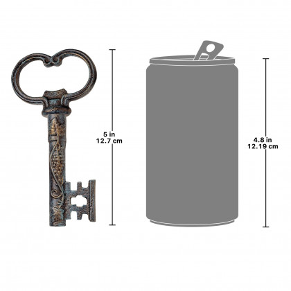 Toscano - The Bishop Church Key Corkscrew and Bottle Opener