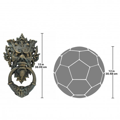 Toscano - Vecchio Greenman Authentic Door Knocker