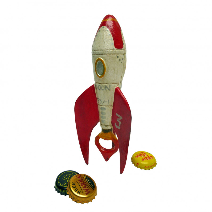 Toscano - Retro Rocket Ship Bottle Opener