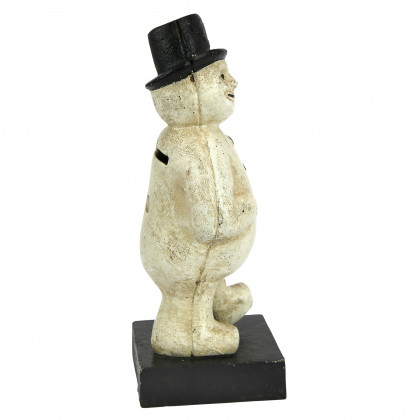 Toscano - Top Hat Snowman Still Action Coin Bank