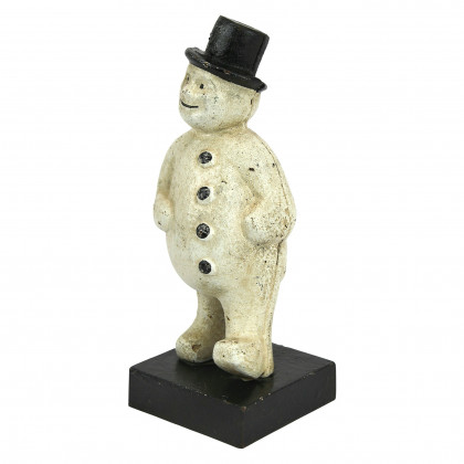 Toscano - Top Hat Snowman Still Action Coin Bank