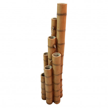Toscano - Island Oasis Cascading Bamboo Sculptural Fountain