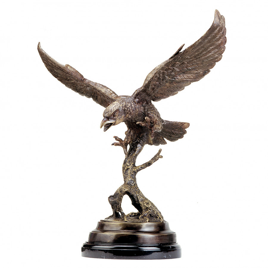 Toscano - Eagle in Flight Statue