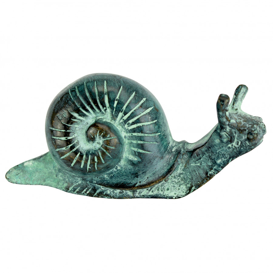 Toscano Land Snail Garden Statue - Small
