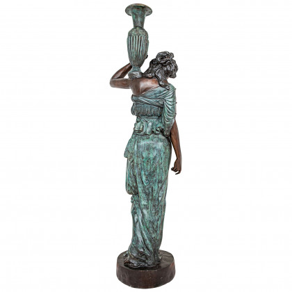 Toscano - Dione the Divine Water Goddess Garden Statue in Bronze