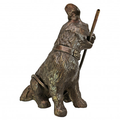 Toscano Raining Dogs Piped Garden Statue -  Bronze