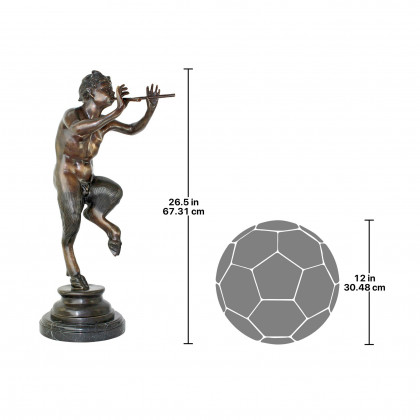 Toscano PanGreek God of the Forest Statue - Large