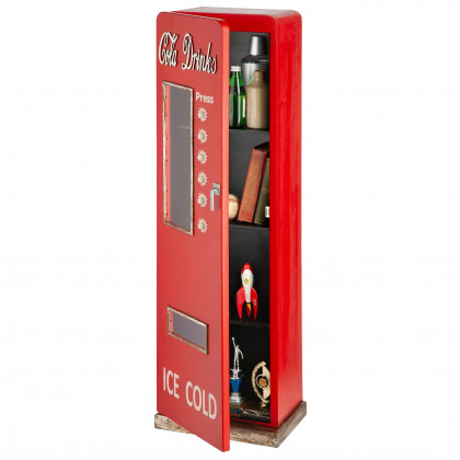 Toscano - Retro 1950s Cold Drink Soda Pop Machine Cabinet