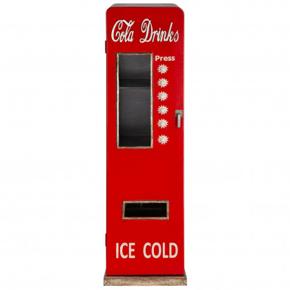 Toscano - Retro 1950s Cold Drink Soda Pop Machine Cabinet