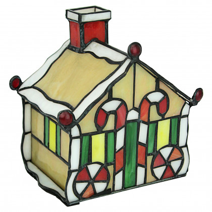 Toscano - Christmas Gingerbread House Lamp Illuminated Sculpture