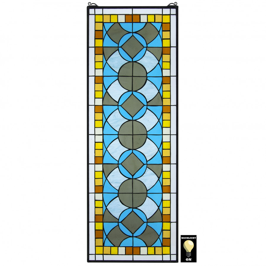 Toscano - Boundless Rhythm Tiffany-Style Stained Glass Window
