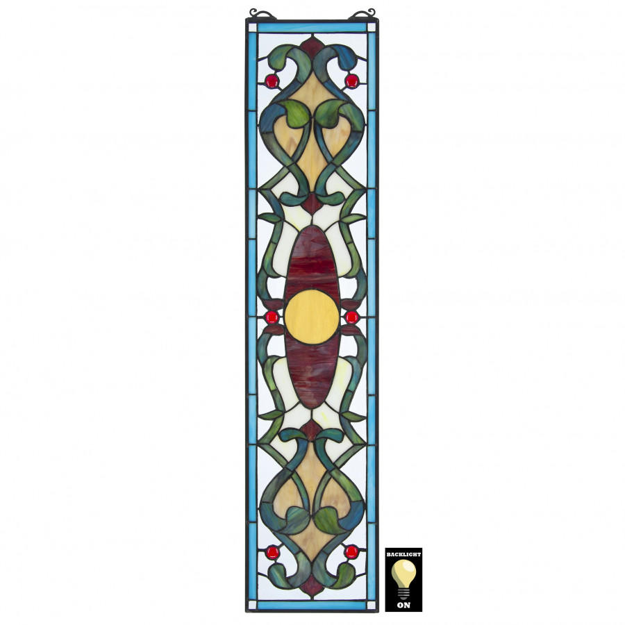 Toscano - Westbourne Place Tiffany-Style Stained Glass Window
