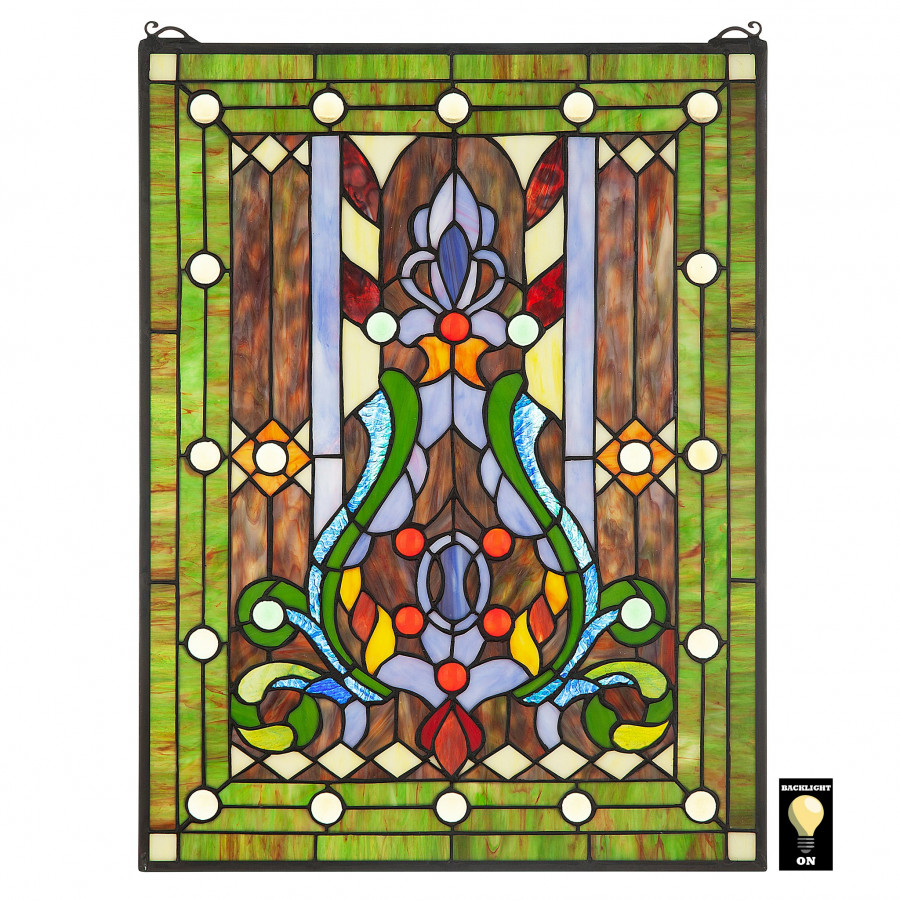 Toscano - Brasserie Julien Tiffany-Style Stained Glass Window