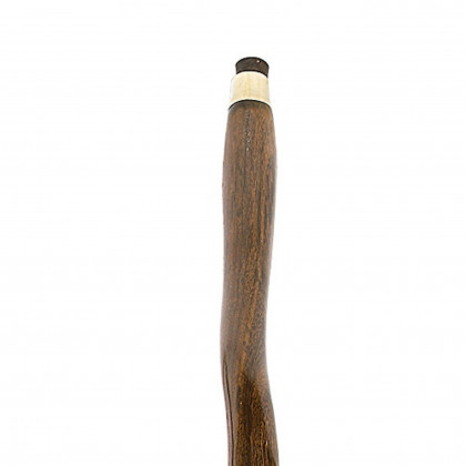 Toscano - Rolling Road Walking Stick in Brass Capstick/Hardwood