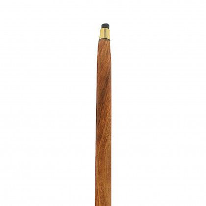 Toscano - Empress Fluted Sphere Walking Stick in Brass Capstick/Hardwood
