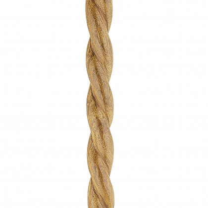 Toscano - Empress Proud Peacock Walking Stick in Chrome Capstick/Hardwood