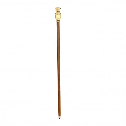 Toscano - Lord Nelson Walking Stick in Brass Capstick/Hardwood