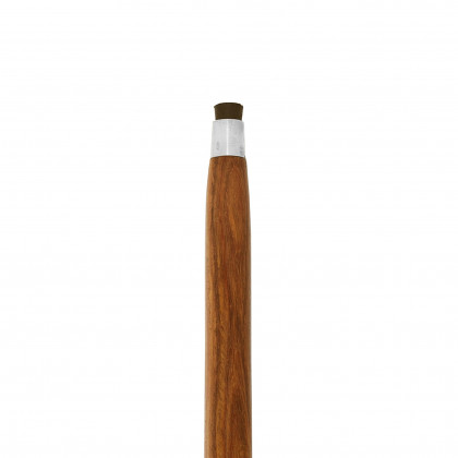 Toscano - Empress Hook Line and Sinker Fish Walking Stick in Chrome Capstick/Hardwood