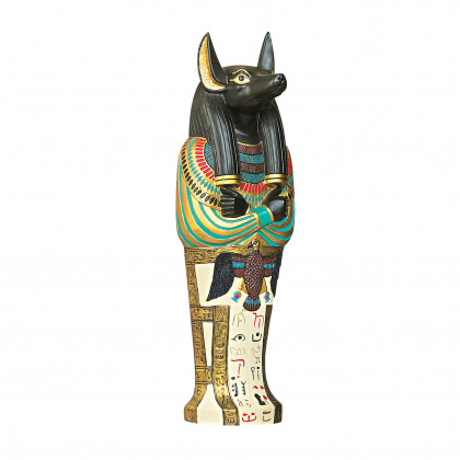 Toscano - Anubis Icon of Ancient Egypt Sarcophagus Wall Sculpture
