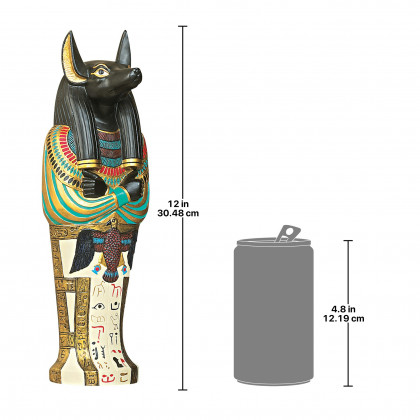 Toscano - Anubis Icon of Ancient Egypt Sarcophagus Wall Sculpture