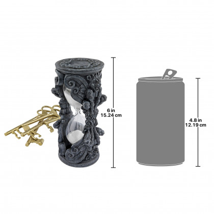 Toscano - Gothic Grains of Time Gargoyle Sand Timer Hour Glass Statue