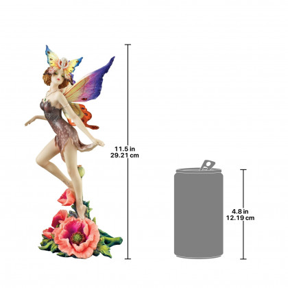 Toscano - Flower Fairies of Butterfly Hollow Wild Rose Fairy Statue