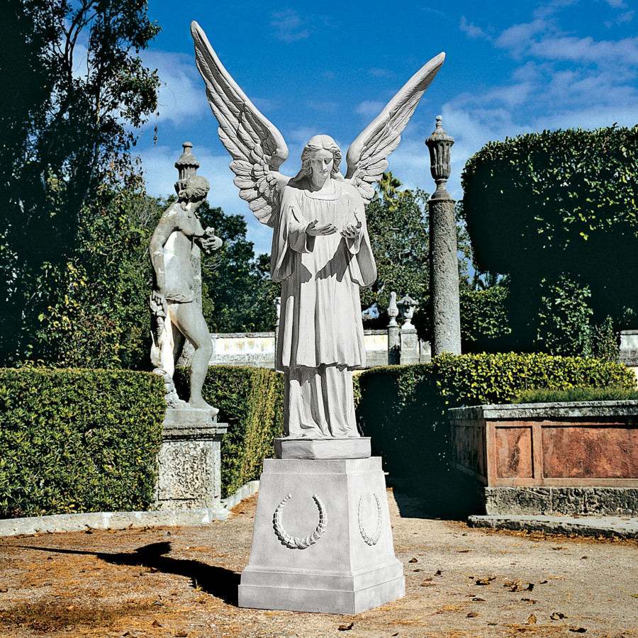Toscano - Grande Cathedral Angel Garden Statue