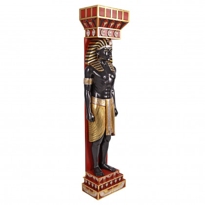 Toscano - Egyptian Scribe Telemon Wall Sculpture